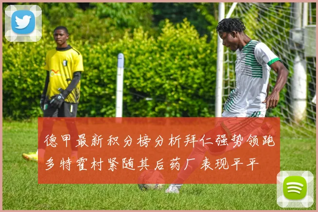 德甲最新积分榜分析拜仁强势领跑多特霍村紧随其后药厂表现平平